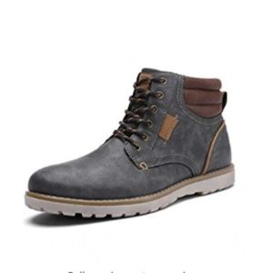 Dark Grey Men's Waterproof Snow Boots